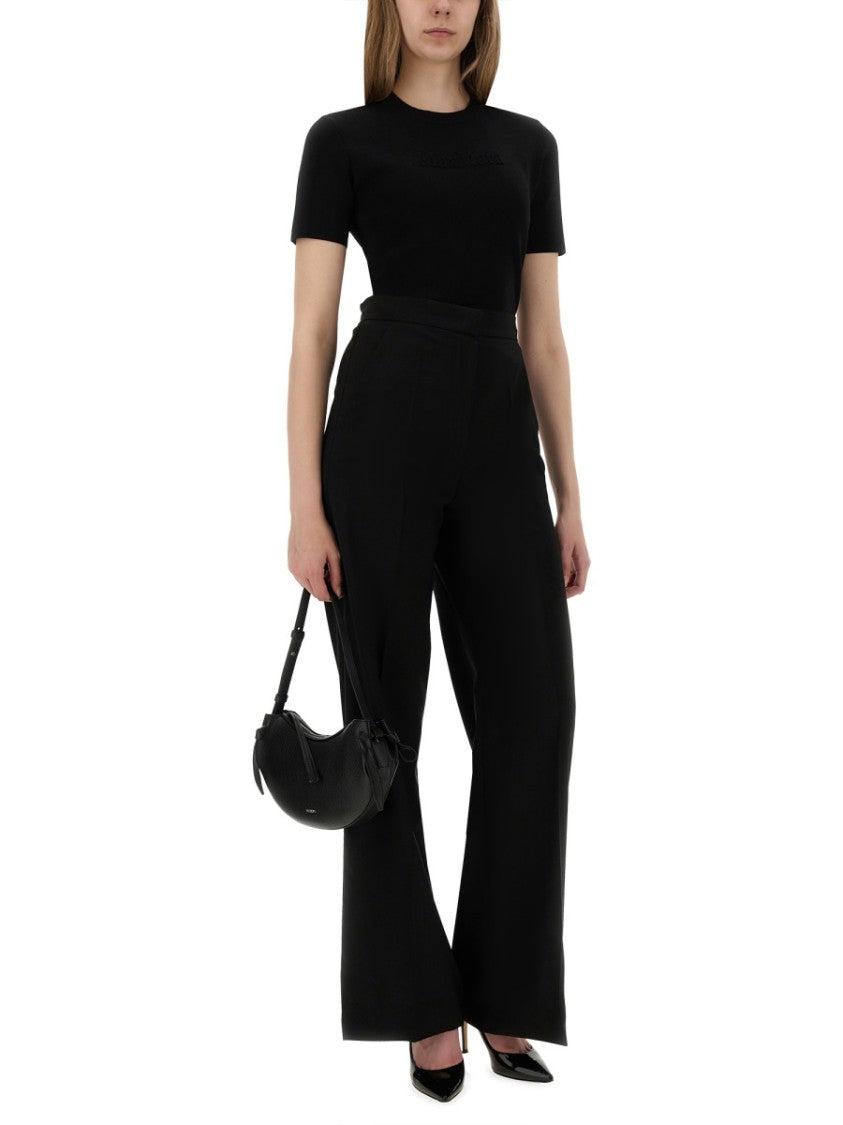 Max Mara Adelio Slim Fine-Knit Viscose-Blend T-Shirt