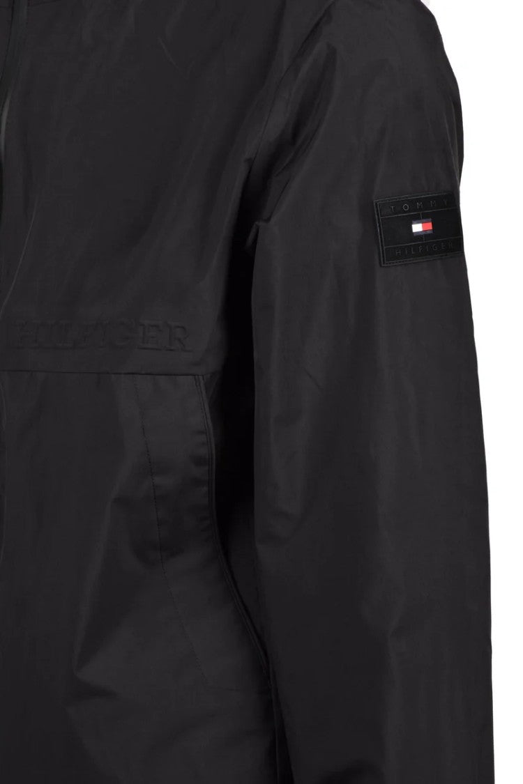 Tommy Hilfiger Men's Windbreaker Jacket - Black