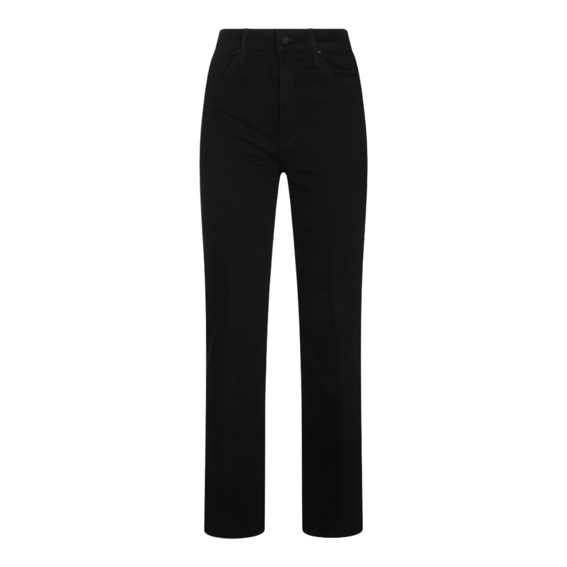 Mother High-Waisted Straight Leg Jeans With Classic Five-Pocket Design