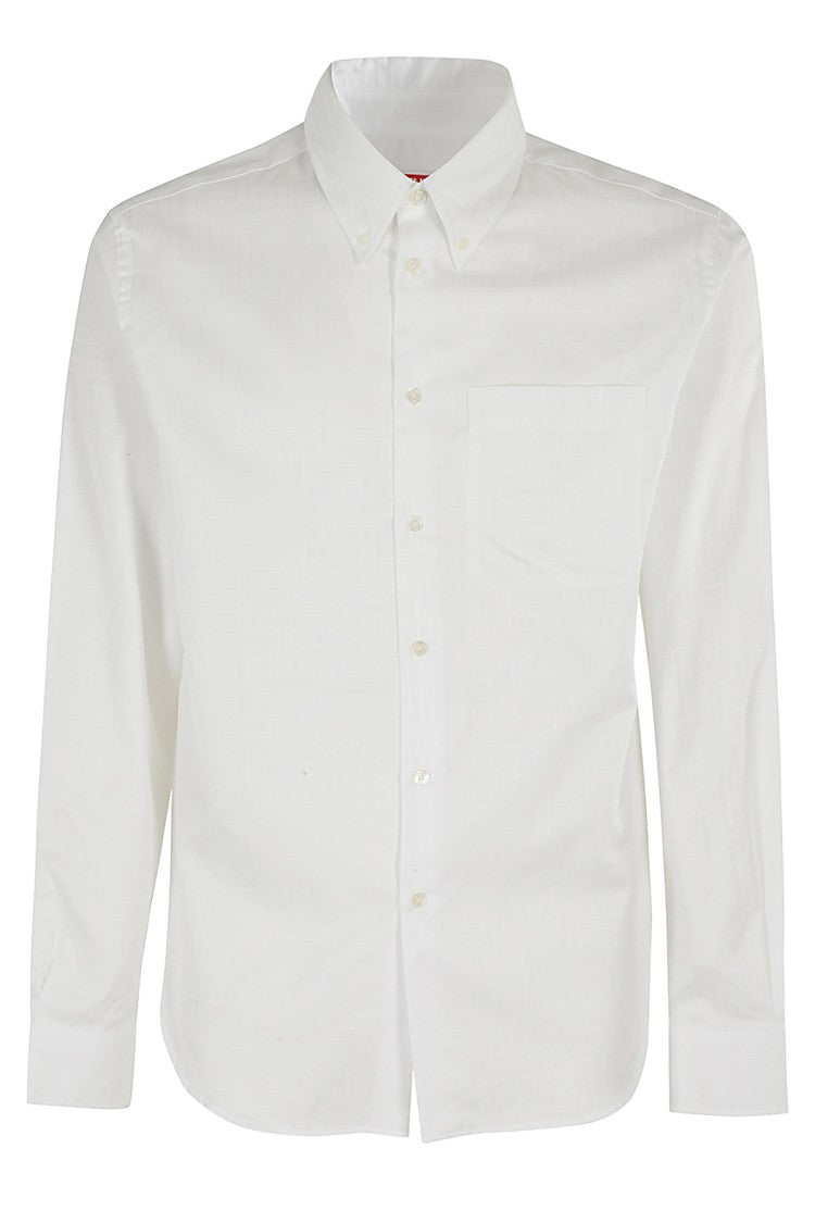 Kenzo Slim Fit White Shirt