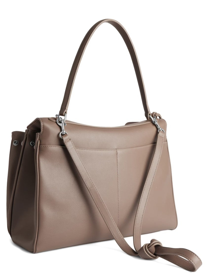 Balenciaga Medium Leather Rodeo Bag With Adjustable Shoulder Strap