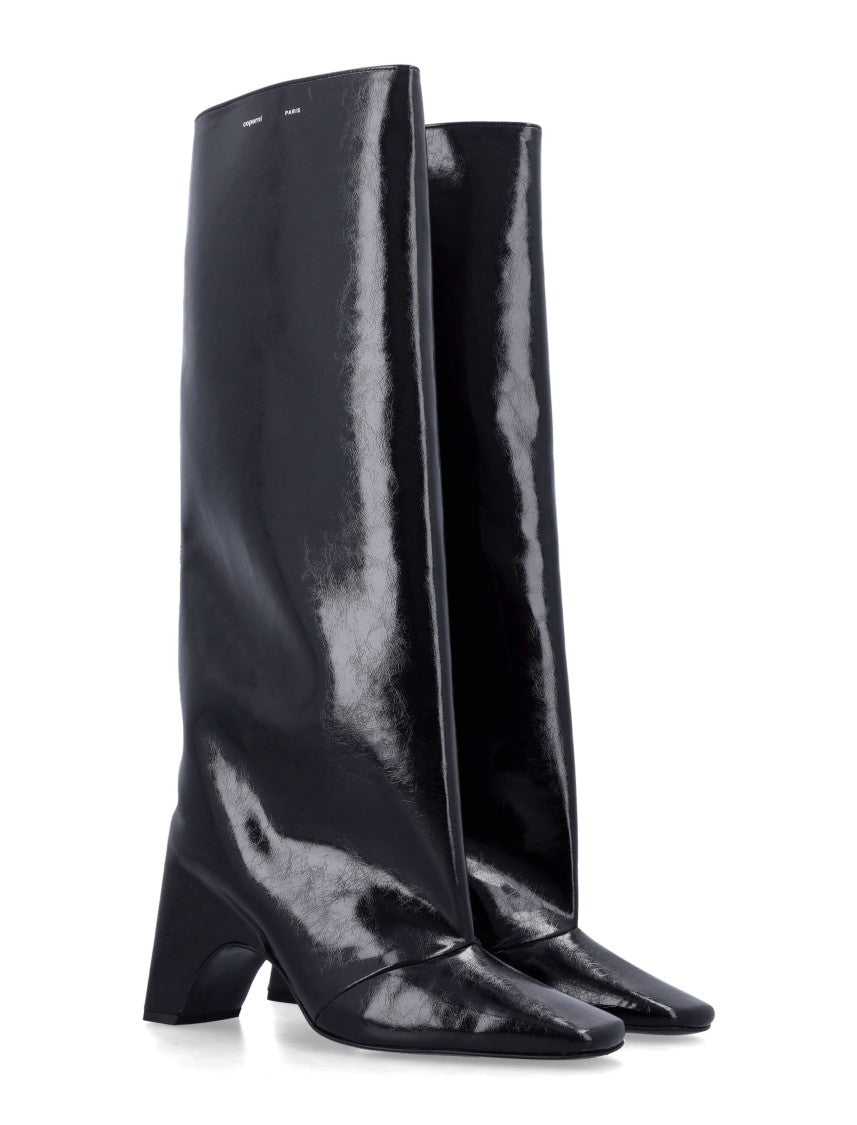 Coperni Knee-High Vegan Leather Bridge Boots