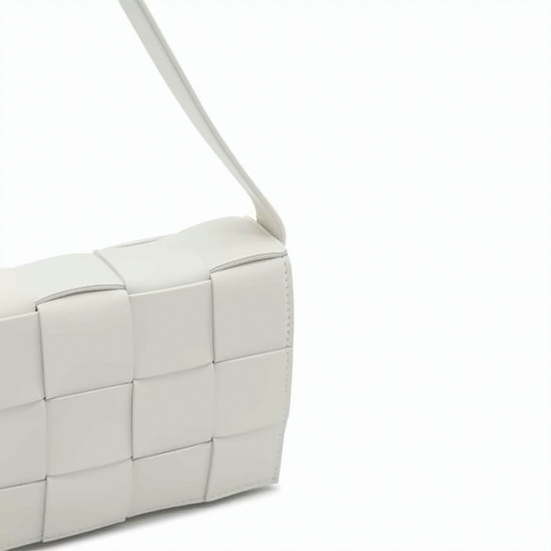 Bottega Veneta Rectangular Woven Pattern Crossbody Bag