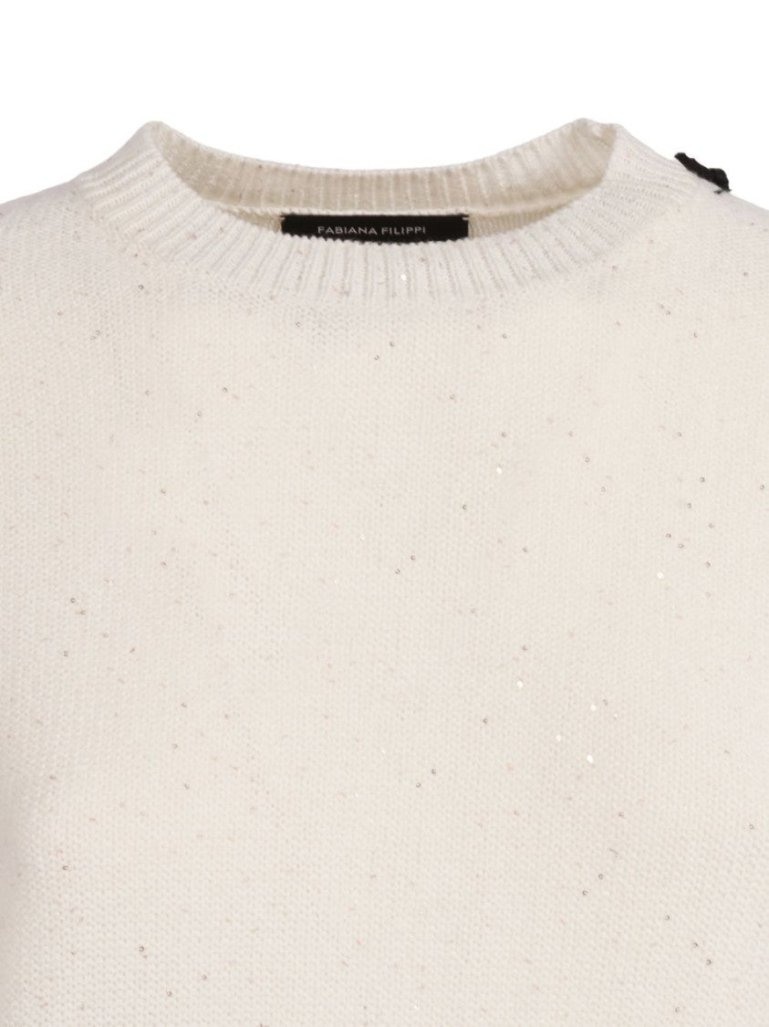Fabiana Filippi Short-Sleeved Knit Top