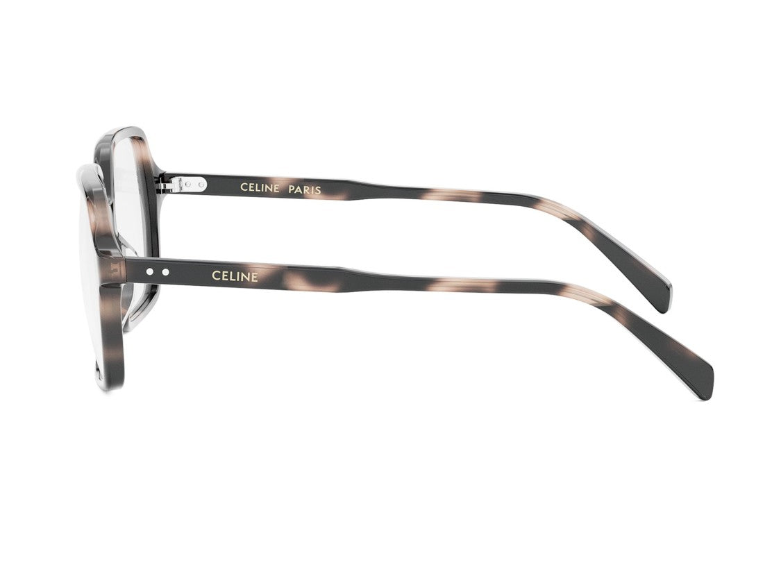 Celine Cl50126i Tortoiseshell Oversized Square Frame Eyeglasses