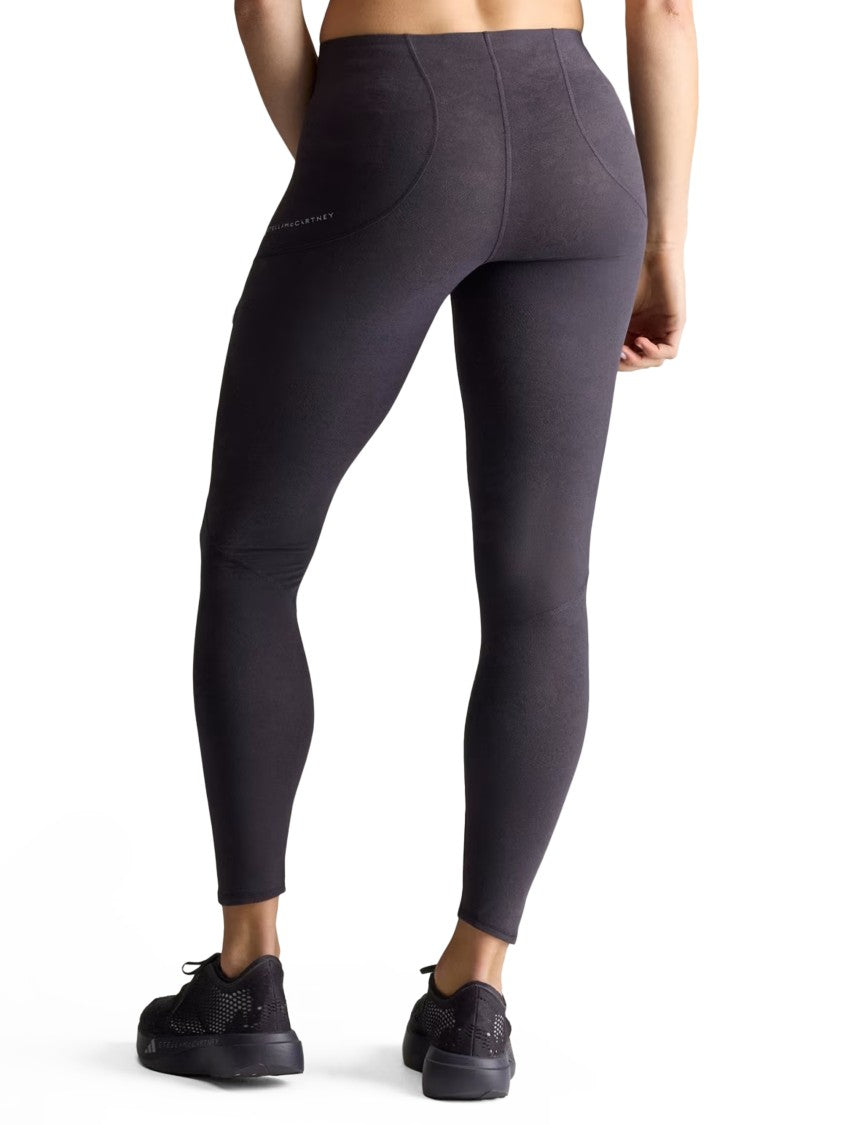 Adidas By Stella Mccartney High-Waisted Floral Patterned Leggings