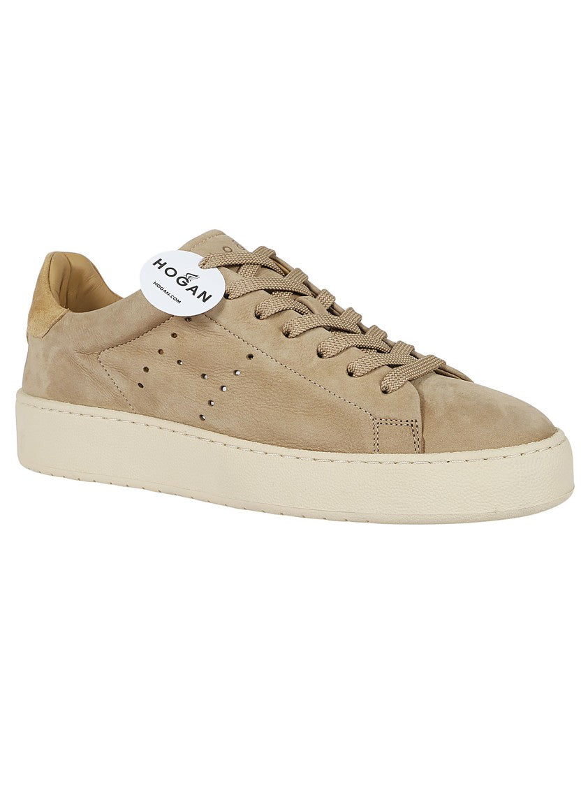 Hogan H672 Soft Suede Sneakers