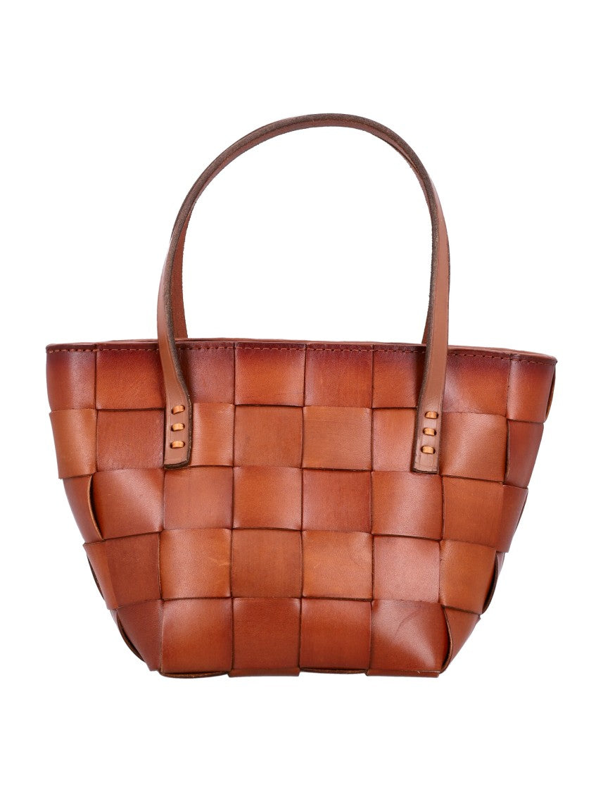 Dragon Diffusion Japan Mini Woven Leather Handbag