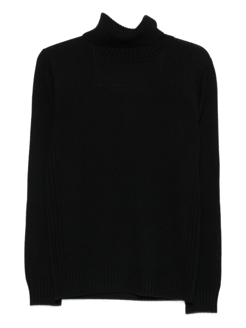 Kangra Ribbed Turtleneck Sweater In Wool