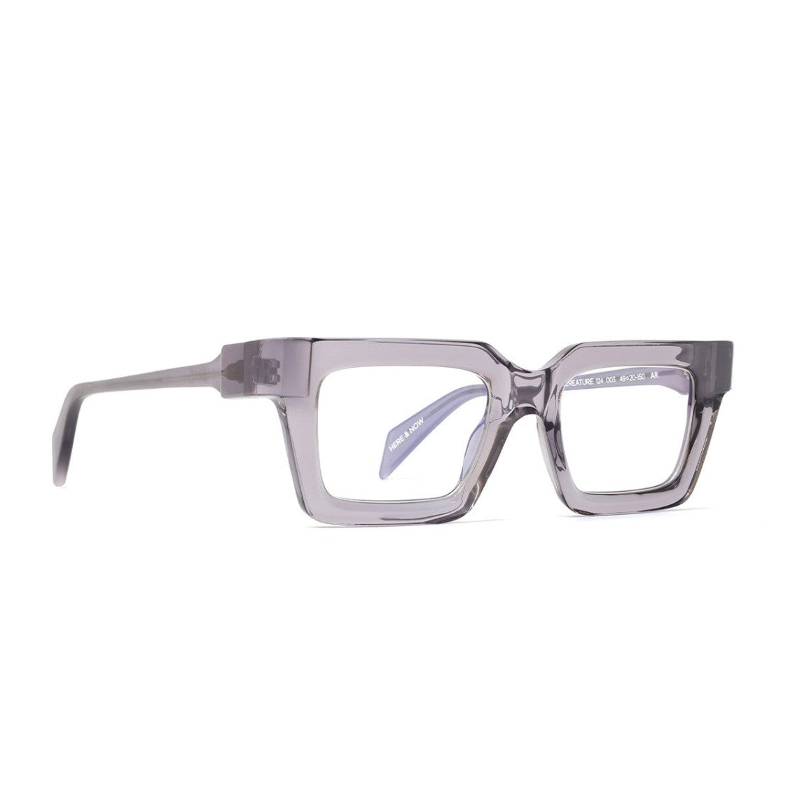 Siens Grey Creature 124 Acetate Rectangular Sunglasses