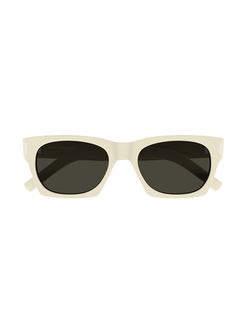 Saint Laurent Brown Sl 402 Acetate Bold Sunglasses