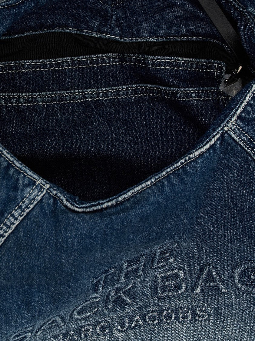 Marc Jacobs The Bow Denim Medium Sack' Shoulder Bag