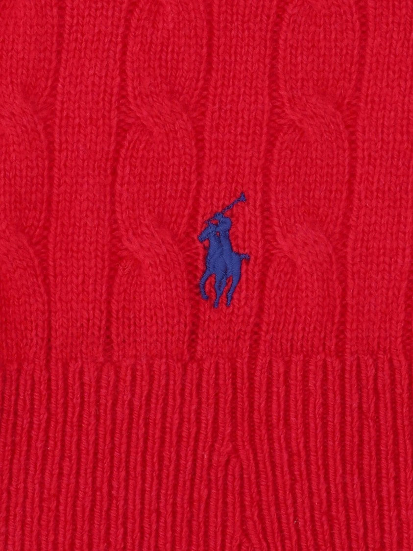 Polo Ralph Lauren Logo Balaclava – Red