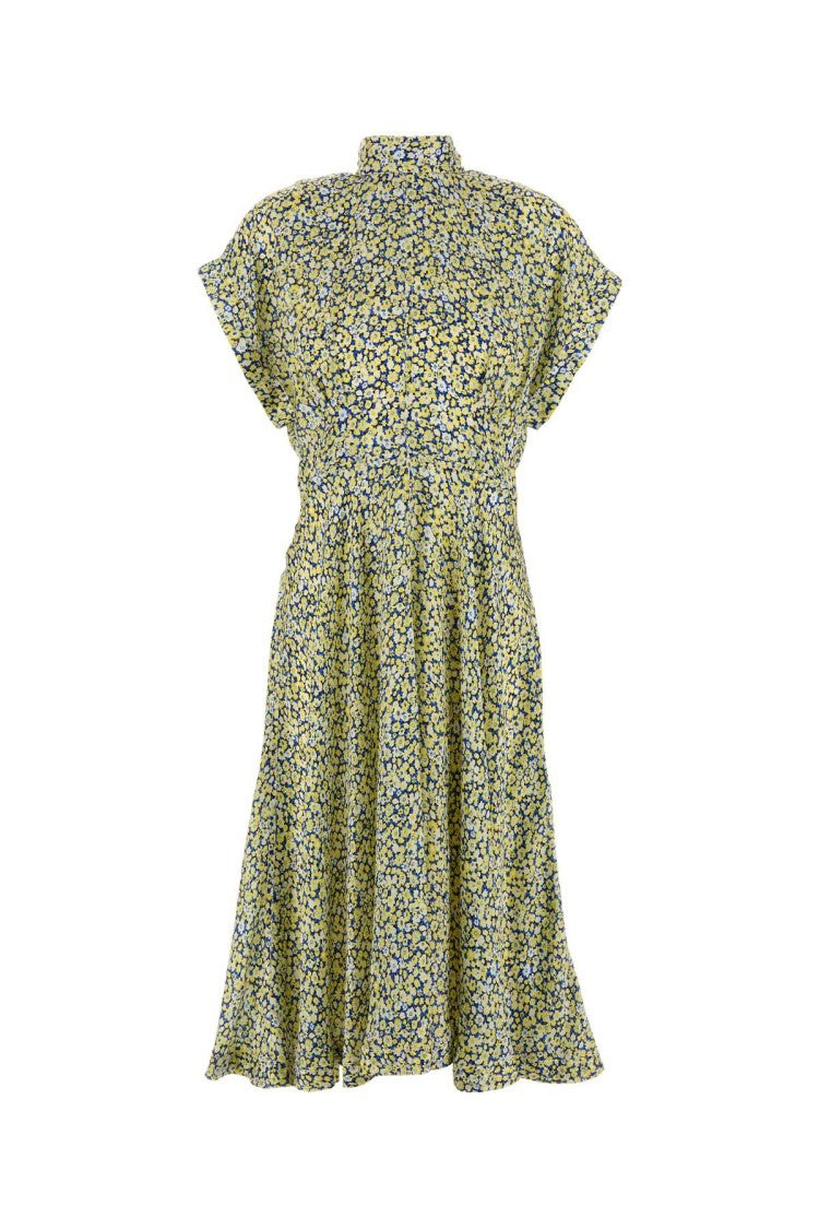 Bottega Veneta Printed Silk Dress
