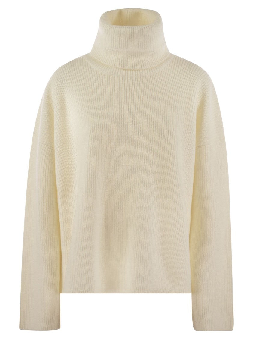 Fabiana Filippi Boxy Turtleneck Sweater
