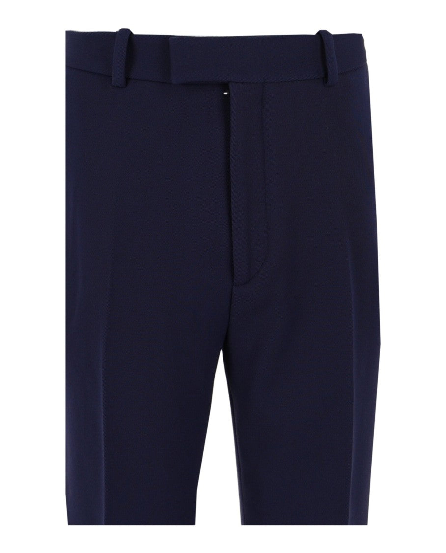 Ferragamo Zip-Hem Trouser Pants