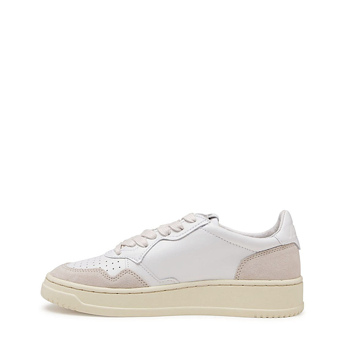 Autry Suede-Trim Low-Top Sneakers