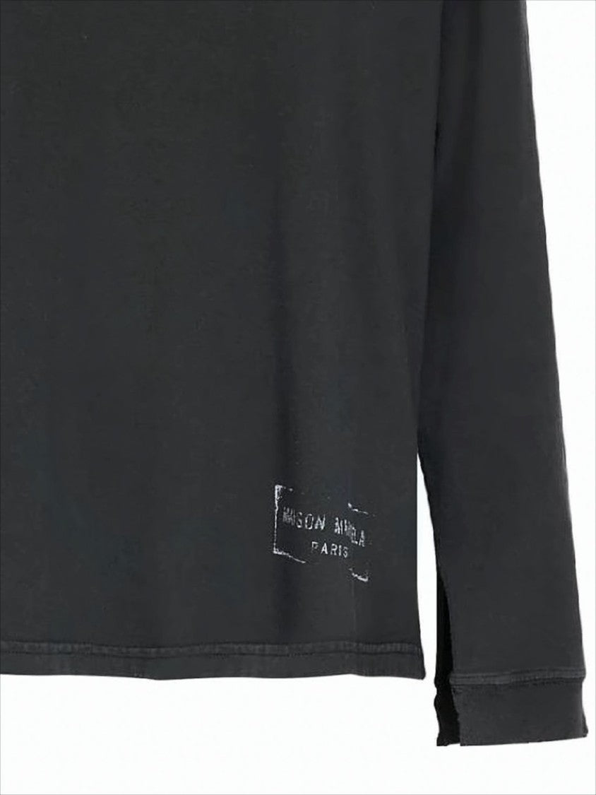 Maison Margiela Relaxed-Fit Long Sleeve Shirt With Logo Detail
