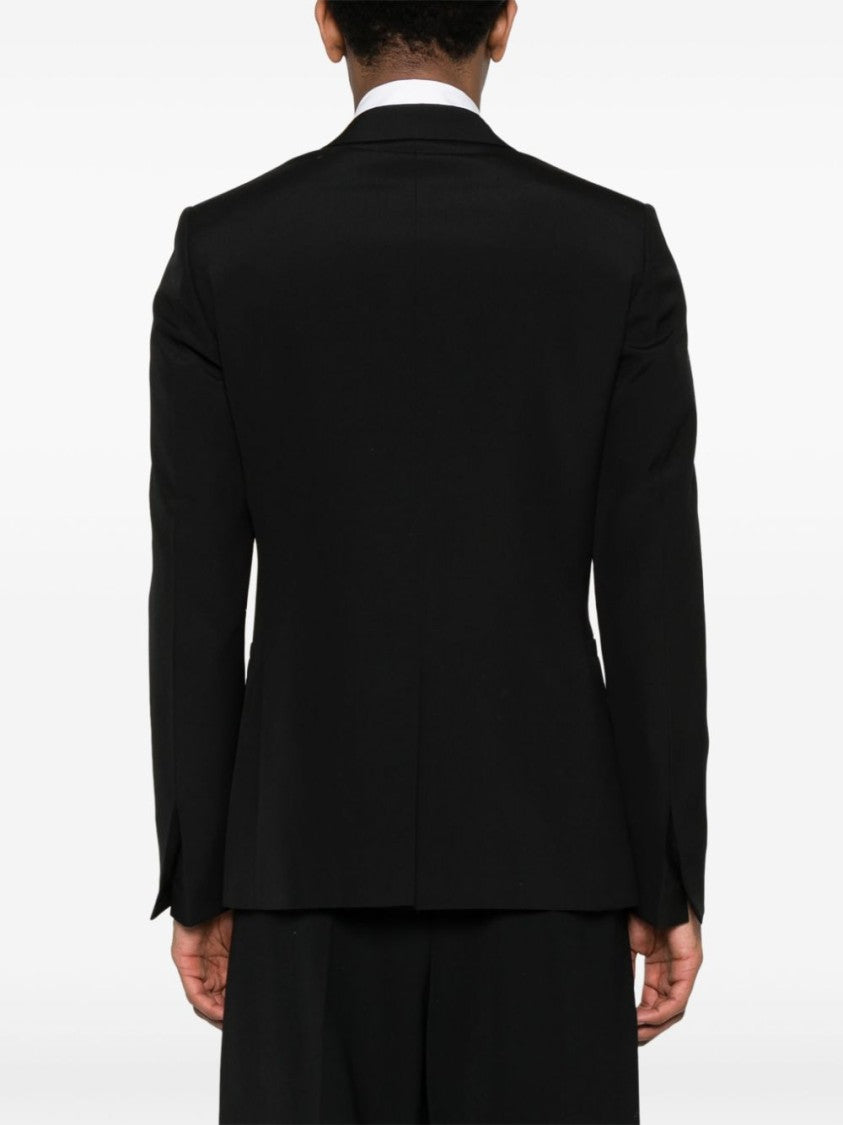 Givenchy Peak Lapel Black Wool Blazer