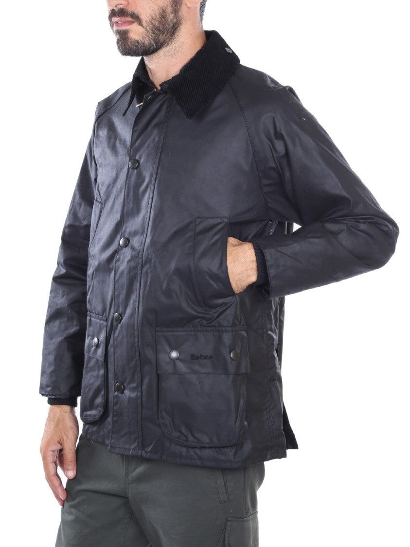 Barbour Waxed Cotton Bedale Jacket With Classic Design