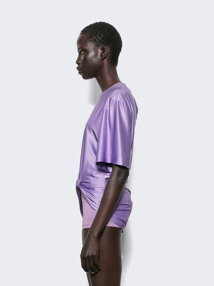 Rabanne Short Sleeves Top Lavender