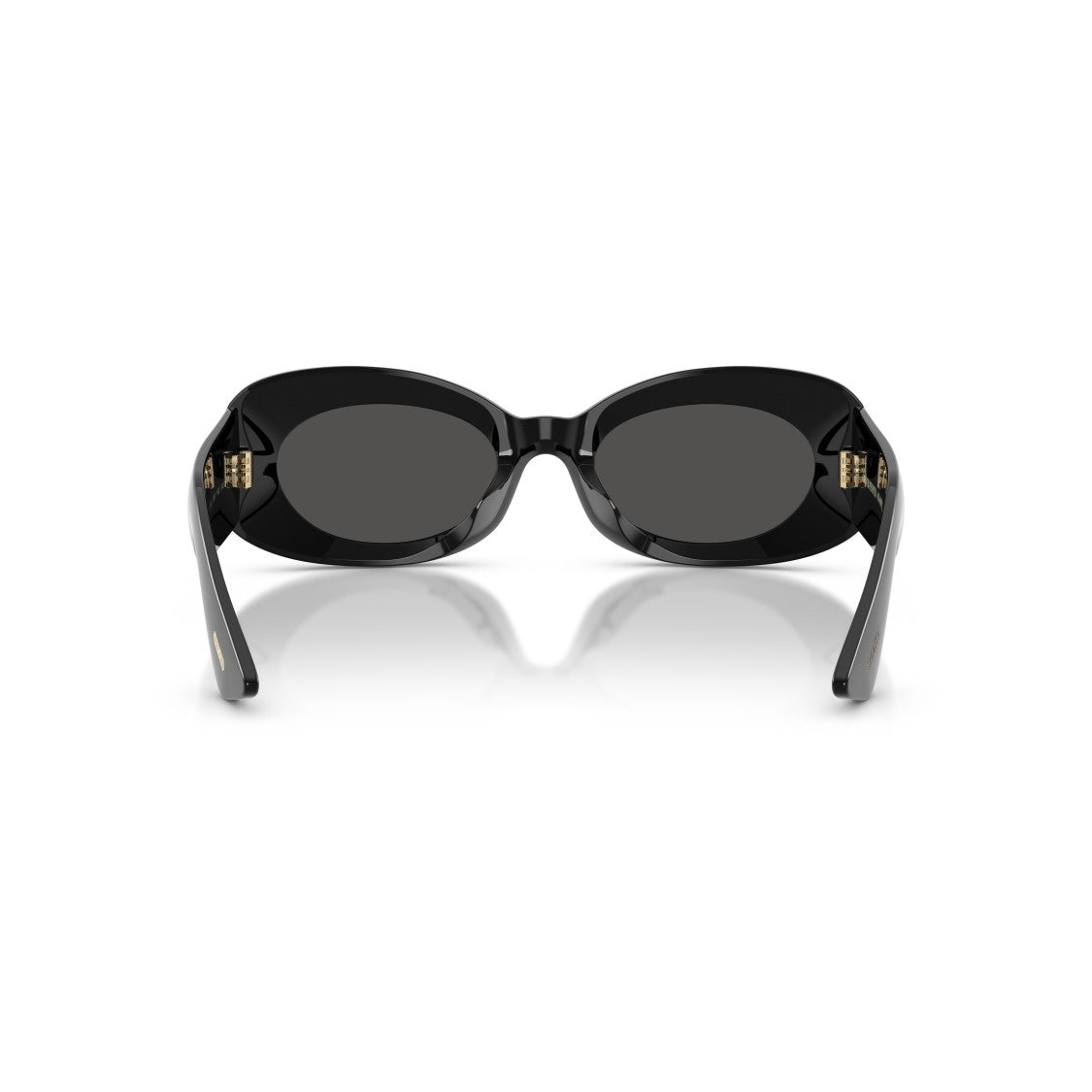 Oliver Peoples 0Ov5606su Oversized Black Acetate Sunglasses With Gold Accents
