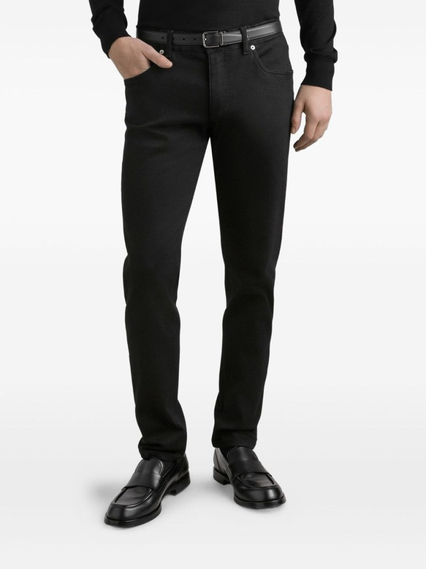 Dolce & Gabbana Straight-Leg Casual Trousers With Five-Pocket Design