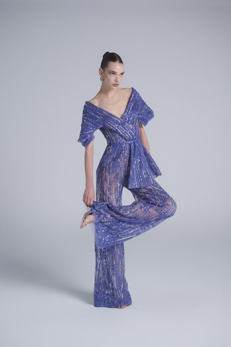 Saiid Kobeisy Embroidered Jumpsuit