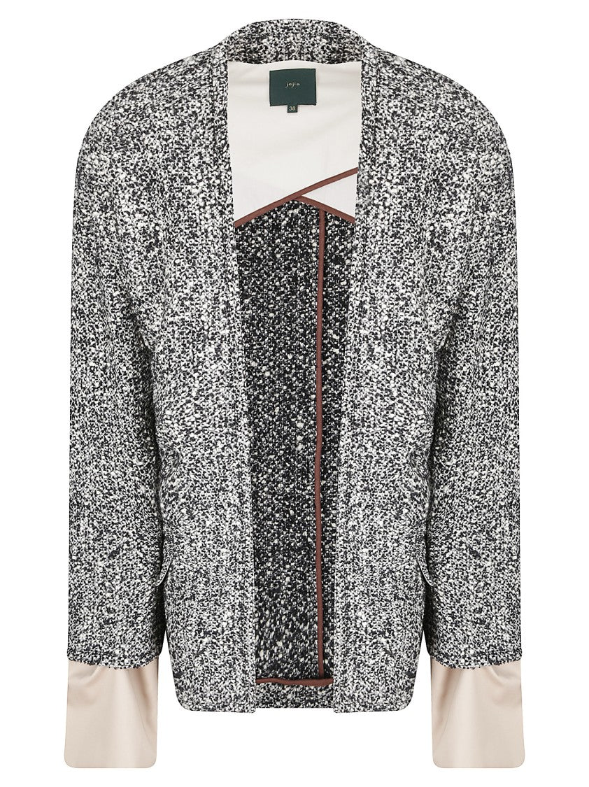 Jejia Oversized Textured Jacket With Removable Cuffs