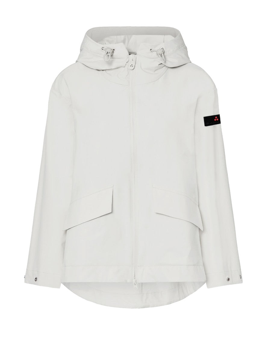 Peuterey Technical Nylon Jacket With Adjustable Hood And Fluid Fit
