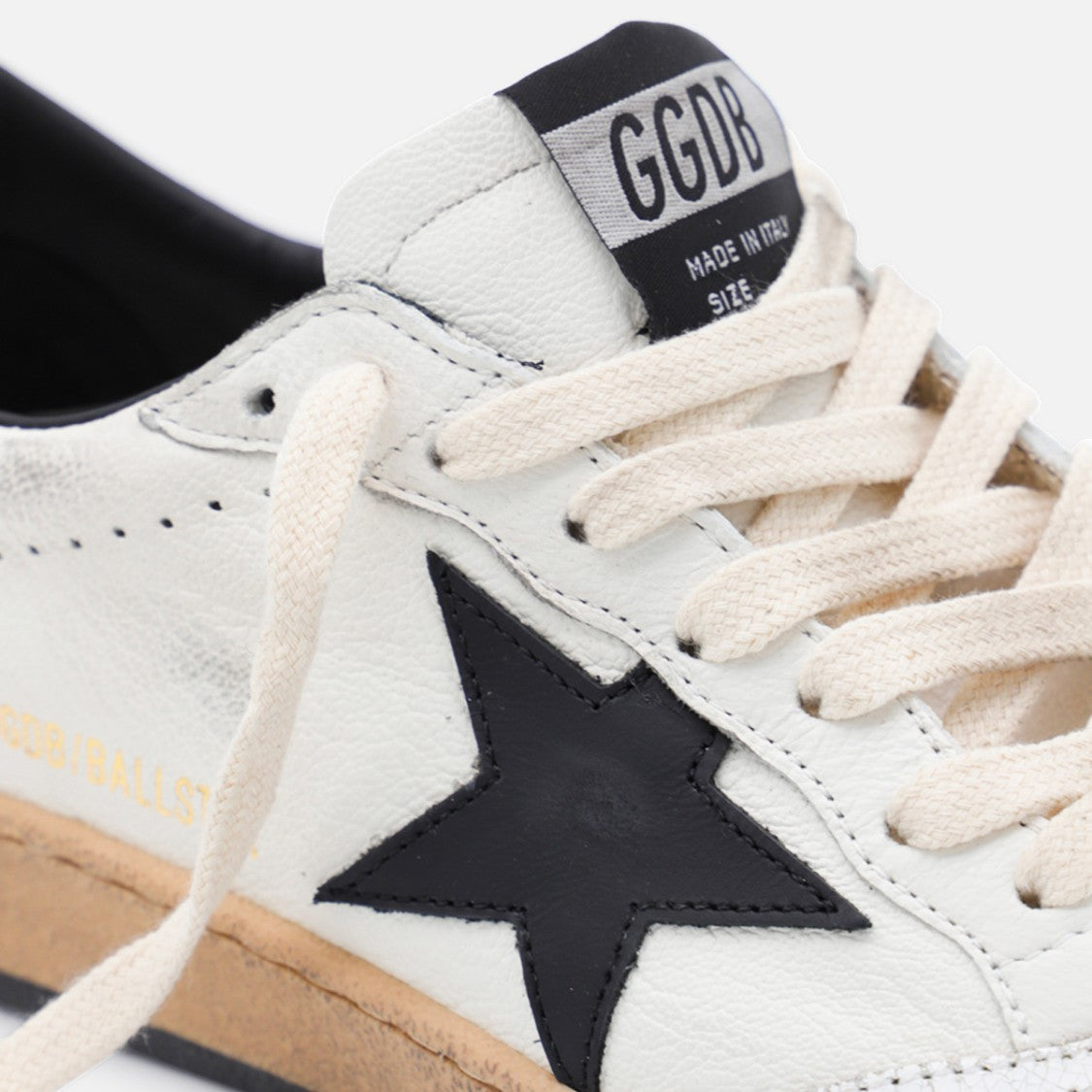 Golden Goose Vintage-Inspired White Sneakers
