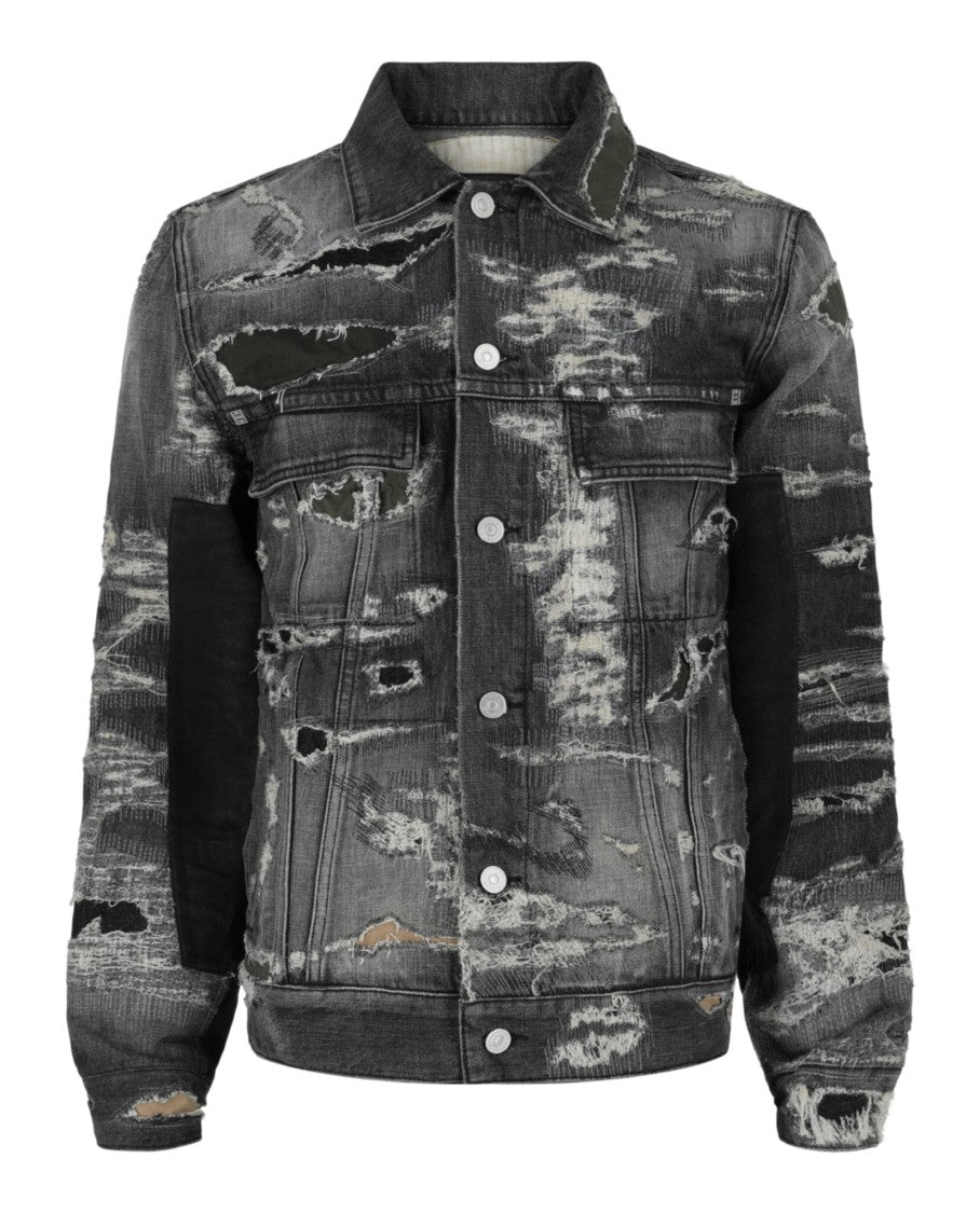 Givenchy Distressed Denim Jacket