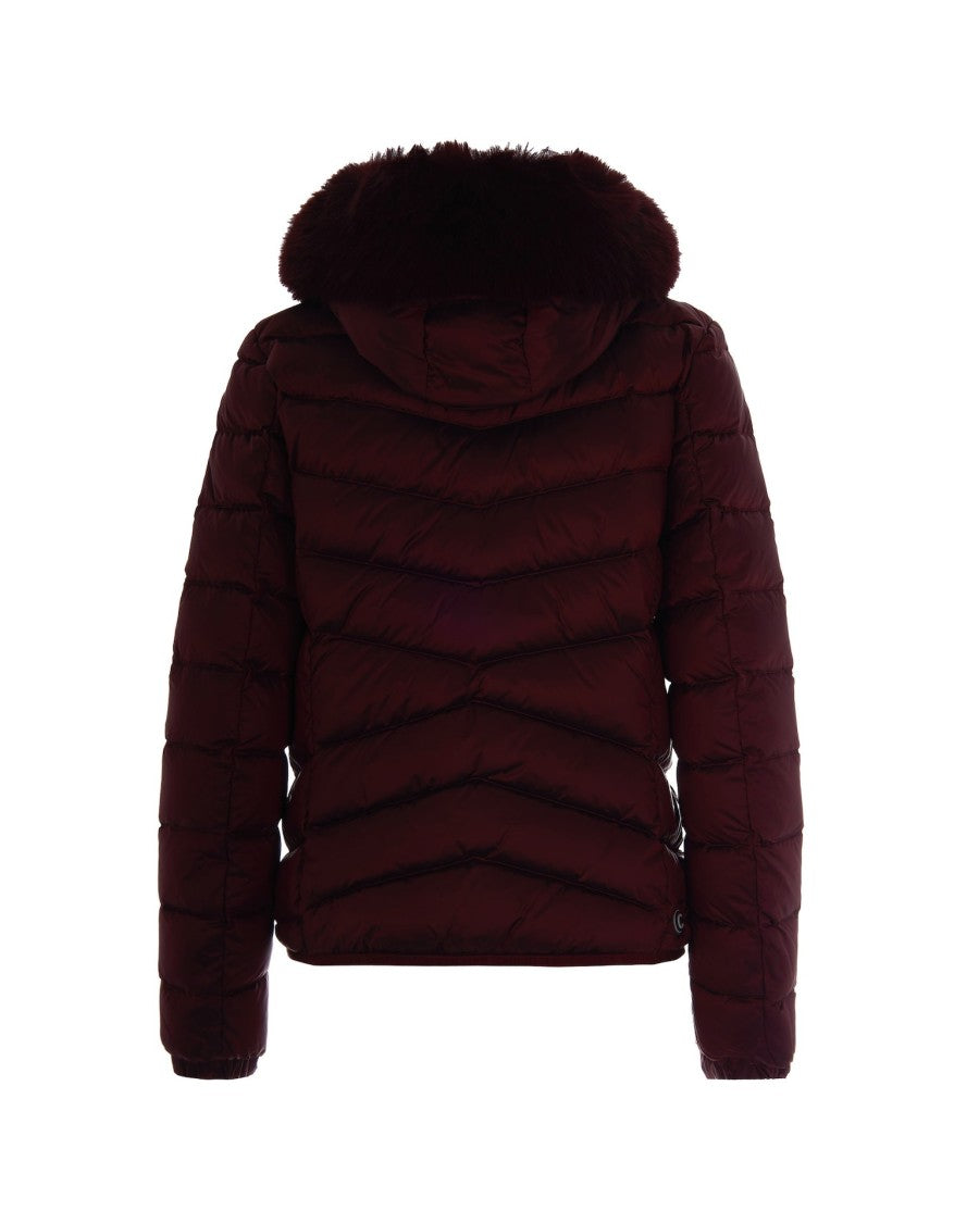 Colmar Hooded Down Jacket – Bordeaux