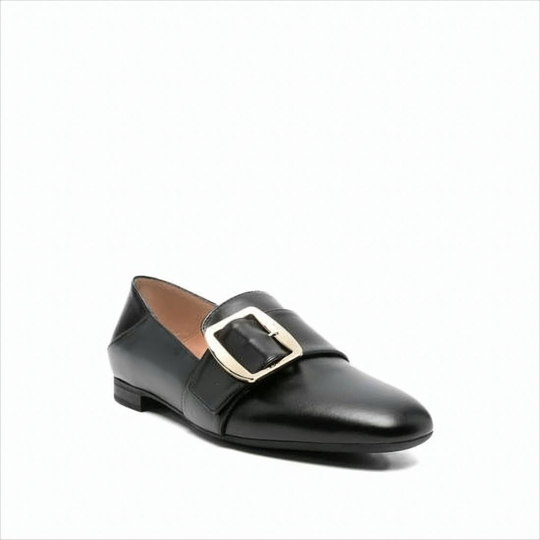 Bally Pointed Toe Calf Leather Loafers