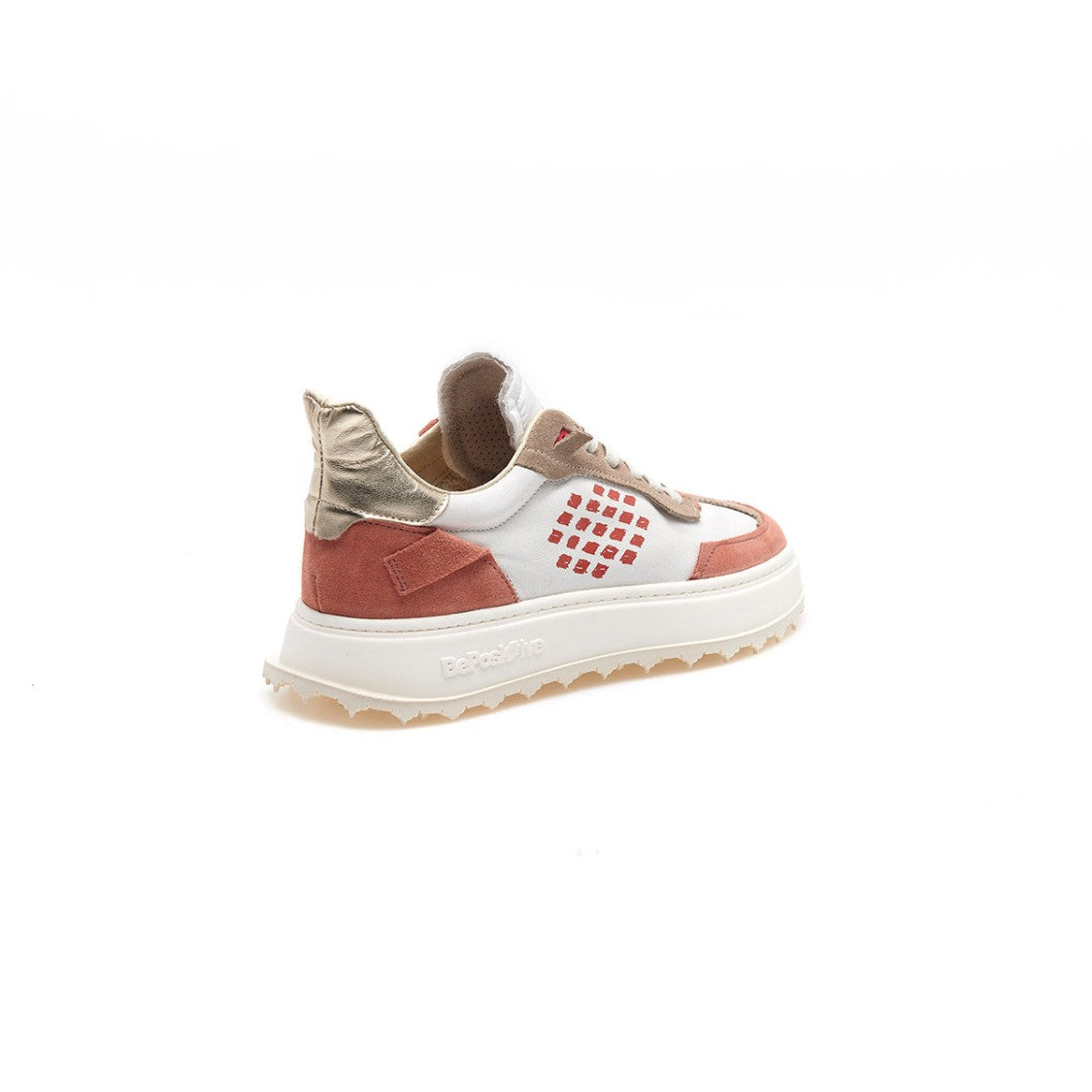 Bepositive Cuprace Wing - Leather + Suede Sneakers