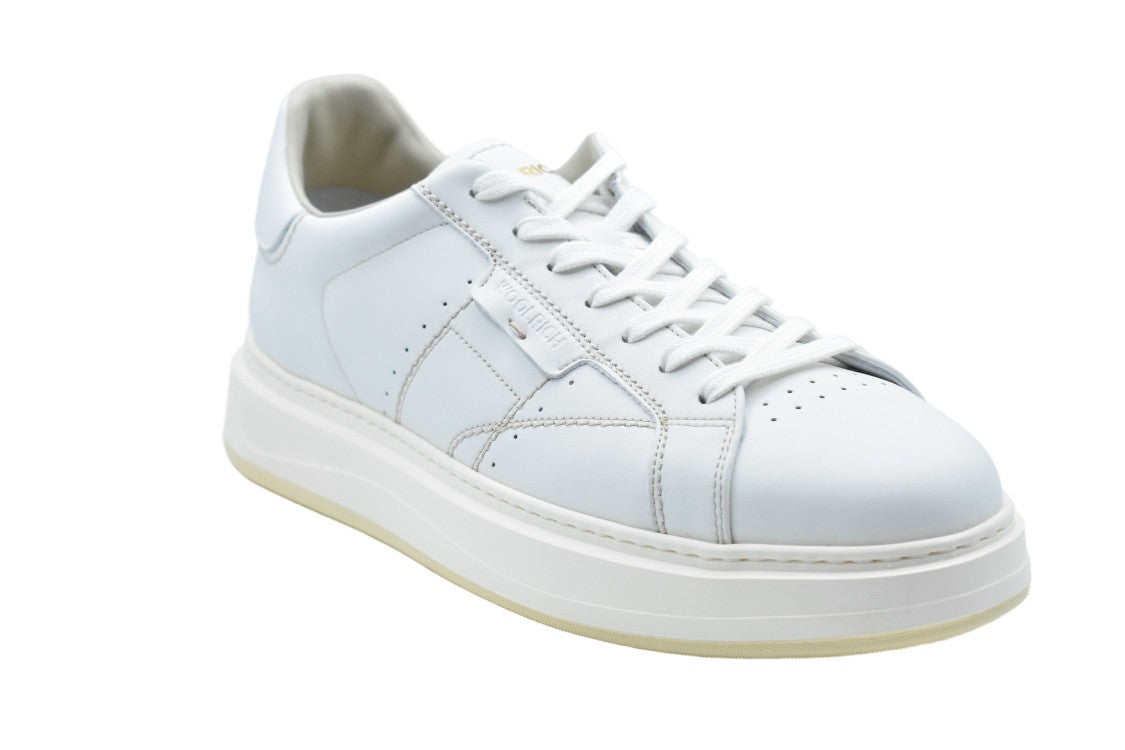 Woolrich White Laced Comfort Stylish Low Shoes