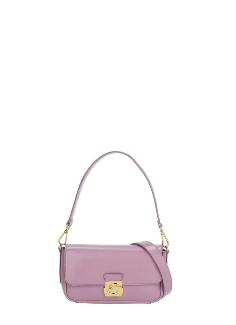 Coccinelle C-Me Lock Medium Shoulder Bag With Gold-Tone Detailing