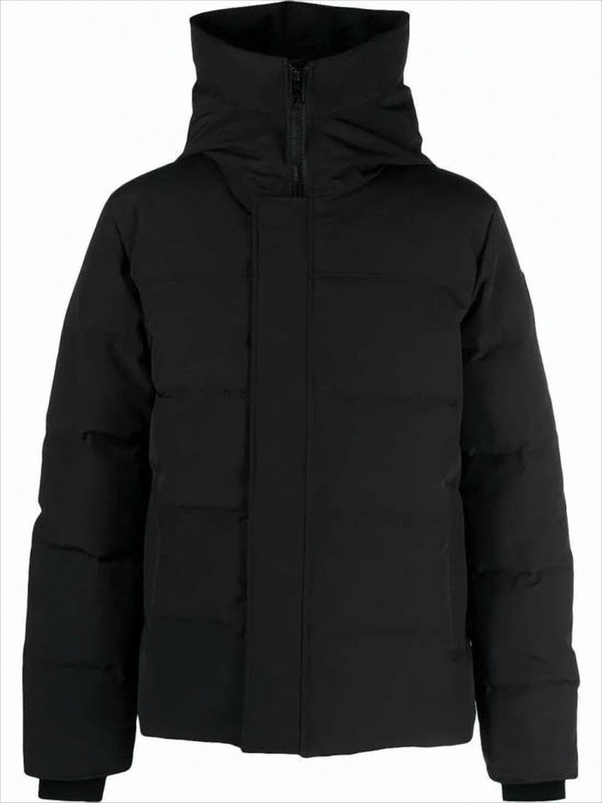 Canada Goose Padded Down Jacket With High Collar