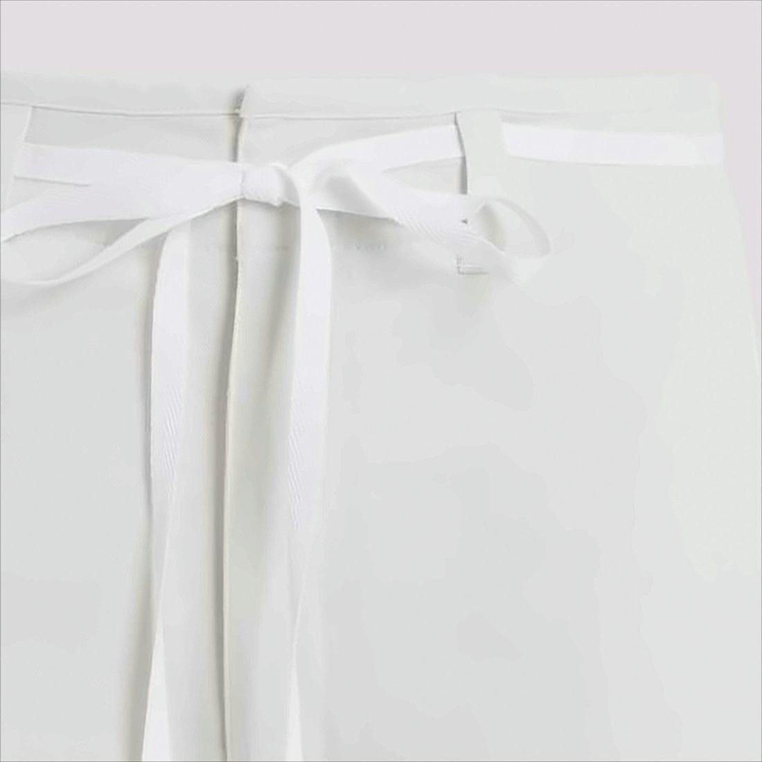 Lemaire Relaxed Fit Straight Pants With Drawstring Waist And Flared Cuffs