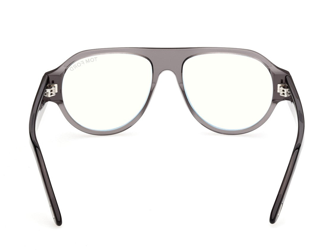 Tom Ford Ft6178-B Translucent Metallic Aviator Sunglasses
