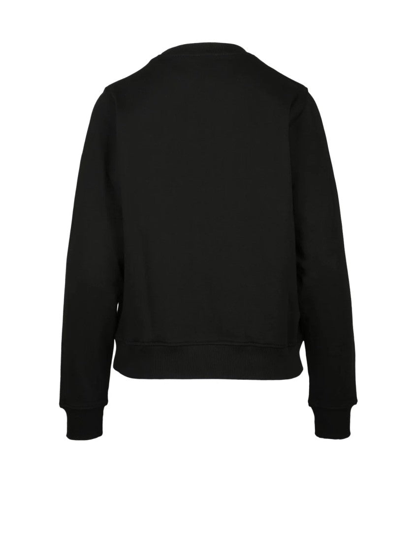 Diesel Black Relaxed Crewneck Sweatshirt