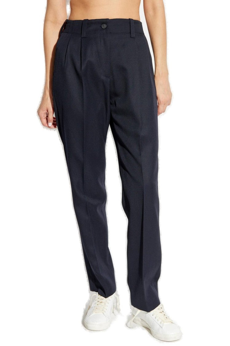 Golden Goose Tailored Straight Leg Trousers With Minimalist Design