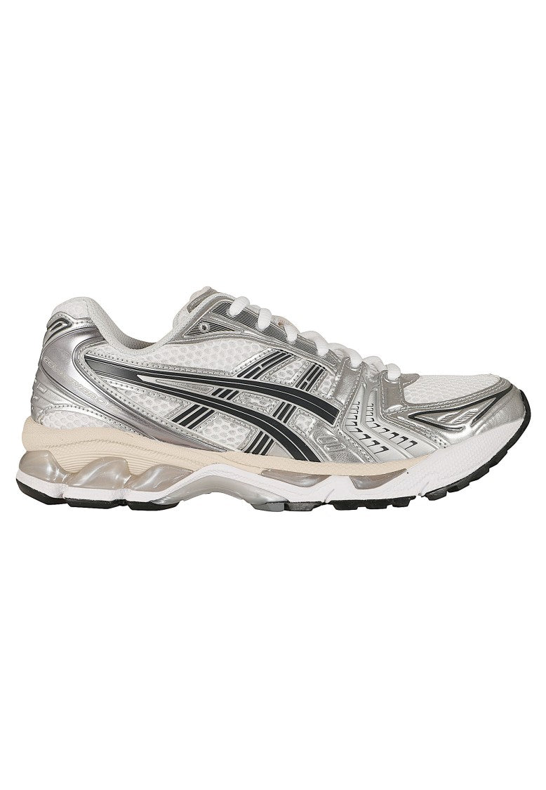 Asics White Graphite Grey Gel-Kayano 14 Mesh Sneakers