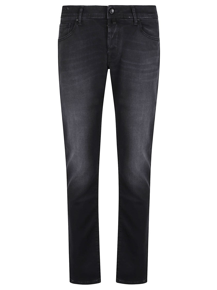 Jacob Cohen 5 Pocket Super Slim Fit Nick Slim Black Jeans