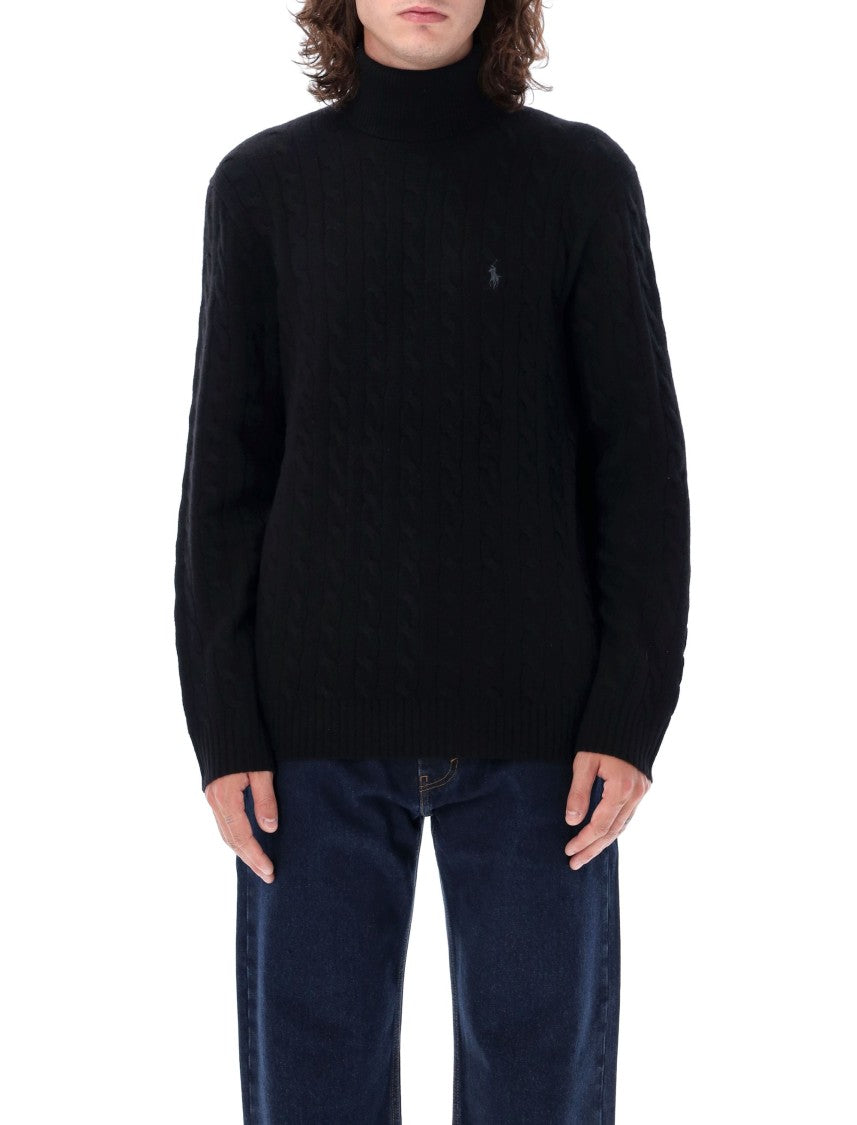 Polo Ralph Lauren Cable Knit High-Neck Sweater