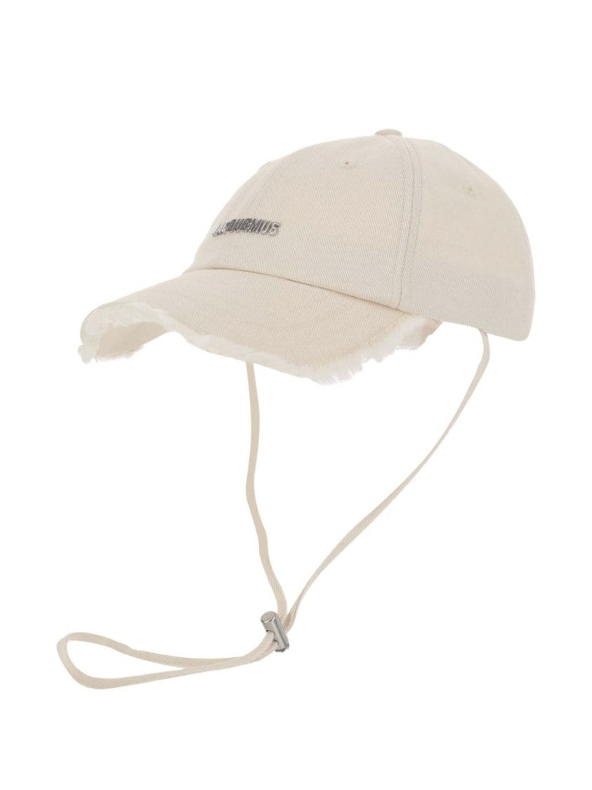 Jacquemus Beige Cotton Cap
