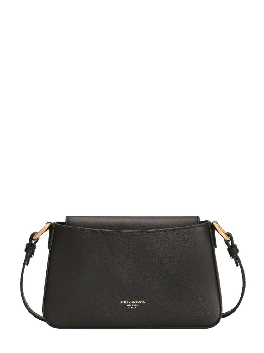 Dolce & Gabbana Phone Bag Smooth Leather Handbag