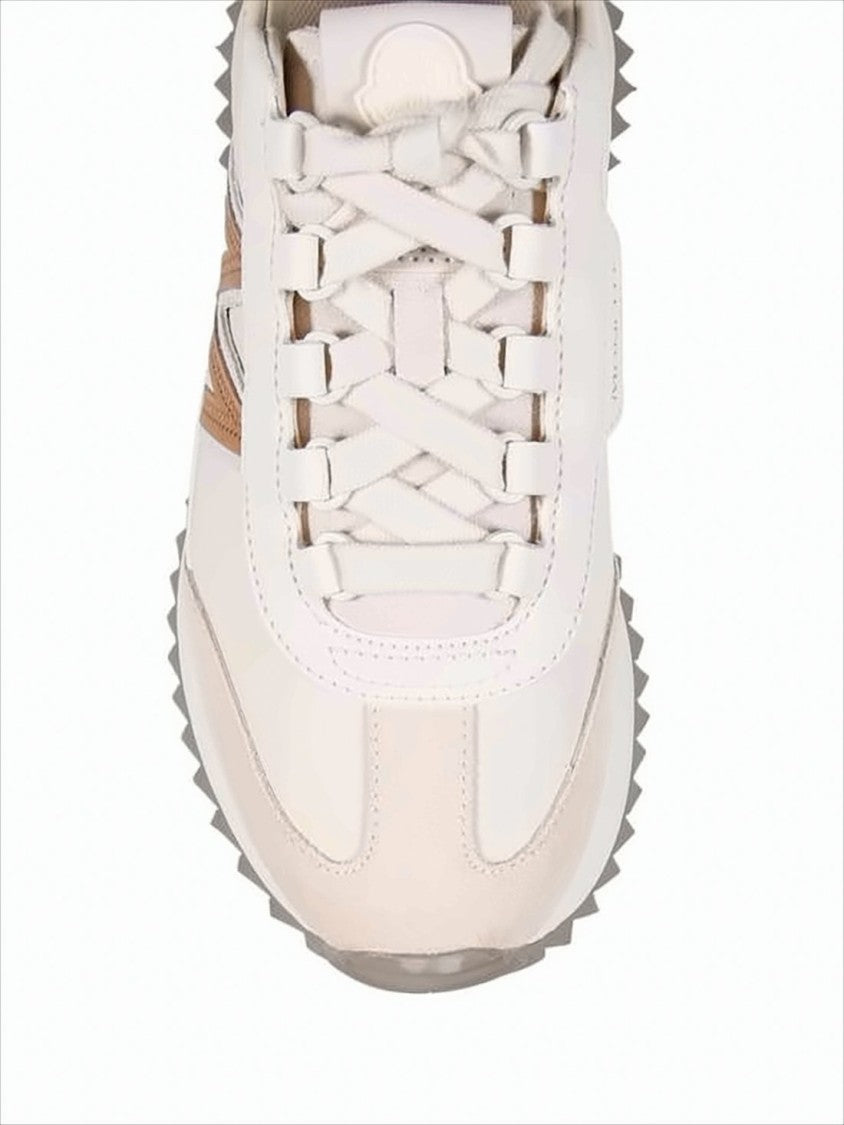 Moncler Low-Top Leather And Polyamide Sneakers