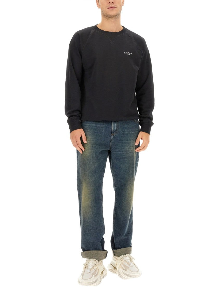 Balmain Classic Straight-Leg Jeans