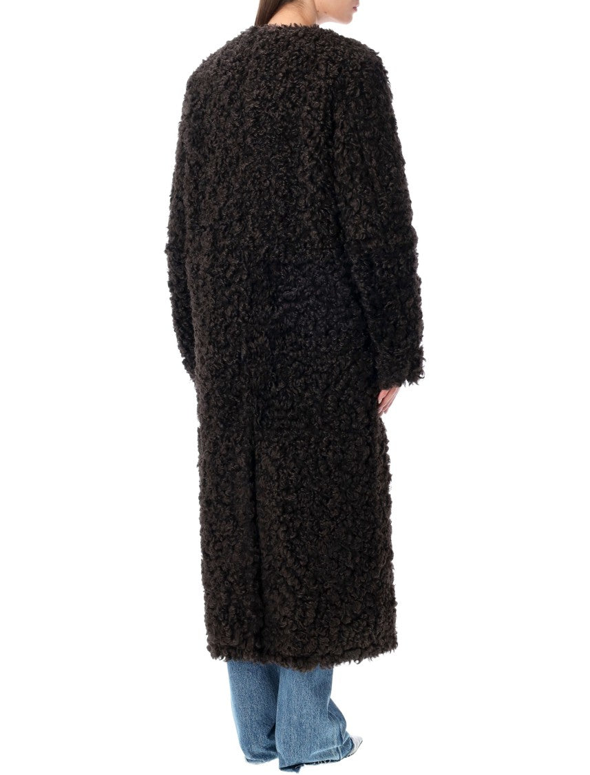Stand Studio Renata Coat Eco Fur Curly